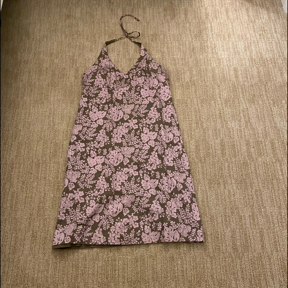 JCrew halter dress